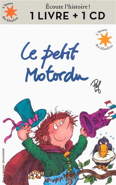 Couverture de Le petit Motordu : 1 livre + 1 CD