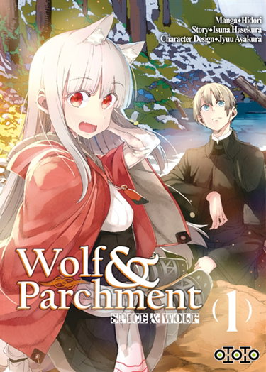 Couverture de Spice & Wolf : wolf & parchment. Vol. 1