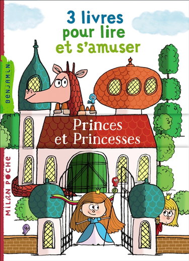 Couverture de 3 livres pour lire et s'amuser : princes et princesses