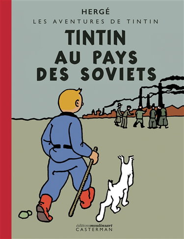 Couverture de Les aventures de Tintin. Tintin au pays des Soviets
