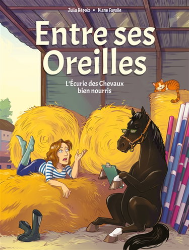 Couverture de Entre ses oreilles. Vol. 1. L'écurie des chevaux bien nourris