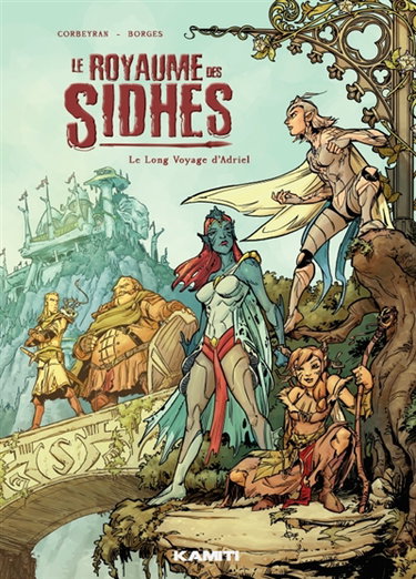 Couverture de Le royaume des Sidhes. Le long voyage d'Adriel