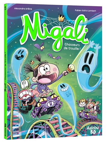 Couverture de Migali. Vol. 5. Chasseurs de trouille !