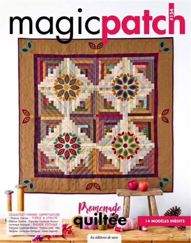 Couverture de Magic patch, n° 154. Promenade quiltée