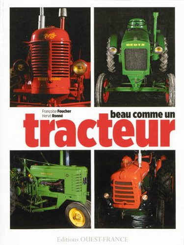 Couverture de Beau comme un tracteur par Françoise Foucher