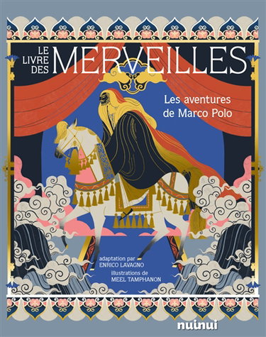 Couverture de Le livre des merveilles : les aventures de Marco Polo par Marco Polo