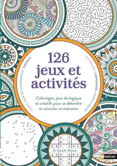 Couverture de 126 jeux et activités par Dr Gareth Moore
