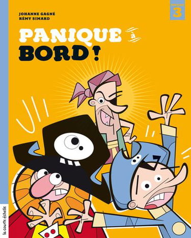 Couverture de Panique à bord !