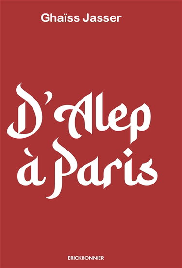 Couverture de D'Alep à Paris