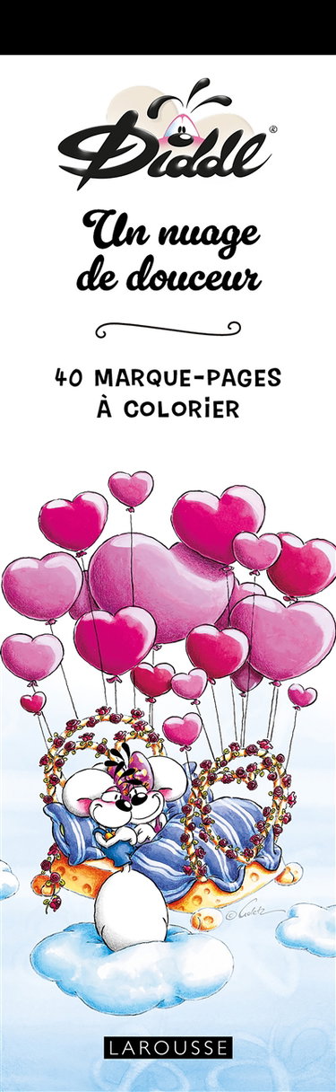 Couverture de Un nuage de douceur : 40 marque-pages Diddl