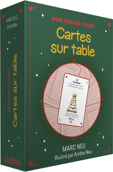 Couverture de Cartes sur table : mon oracle poche