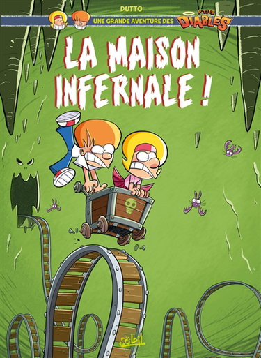 Couverture de Une grande aventure des p'tits diables. Vol. 2. La maison infernale !