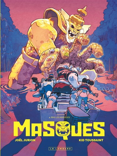 Couverture de Masques. Vol. 4. Bas les masques