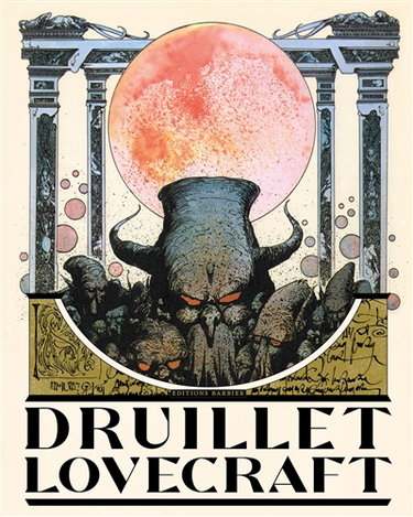 Couverture de Druillet-Lovecraft