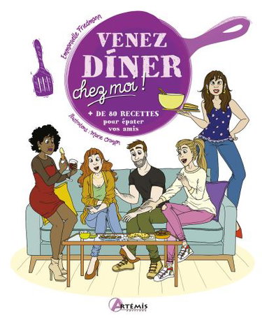 Couverture de Venez dîner chez moi ! : + de 80 recettes pour épater vos amis