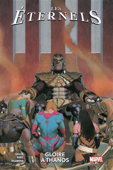 Couverture de Les Eternels. Vol. 2. Gloire à Thanos