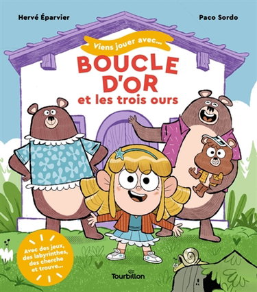 Couverture de Viens jouer avec... Boucle d'or et les trois ours