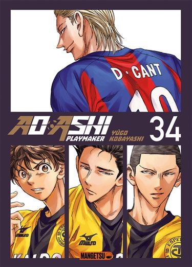Couverture de Ao Ashi playmaker. Vol. 34