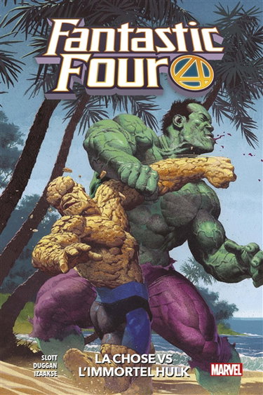 Couverture de Fantastic Four. Vol. 4. La chose vs l'immortel Hulk
