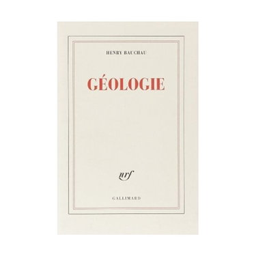 Couverture de Géologie