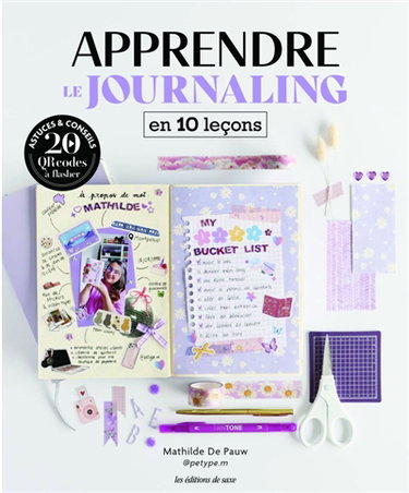 Couverture de Apprendre le journaling en 10 leçons