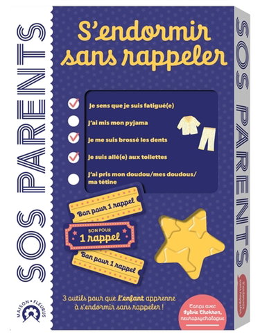 Couverture de SOS parents : s'endormir sans rappeler : 3 outils pour que l'enfant apprenne à s'endormir sans rappeler !
