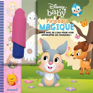 Couverture de Disney baby : animaux : pinceau magique