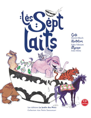 Couverture de Les sept laits