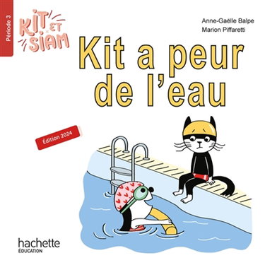 Couverture de Kit et Siam. Vol. 3. Kit a peur de l'eau