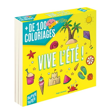 Couverture de Vive l'été ! : + de 100 coloriages