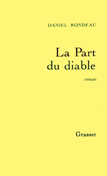 Couverture de La Part du diable