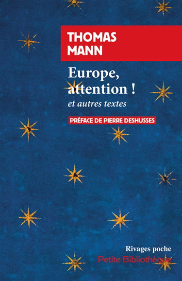 Couverture de Europe, attention ! : et autres essais (1935-1944)