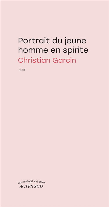 Couverture de Portrait du jeune homme en spirite : récit