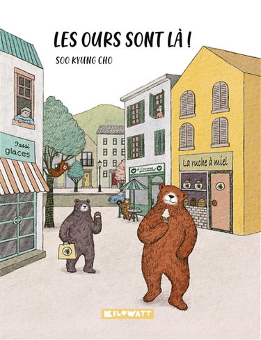 Couverture de Les ours sont là !