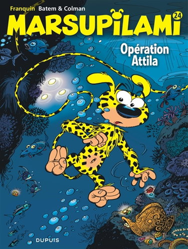 Couverture de Marsupilami. Vol. 24. Opération Attila