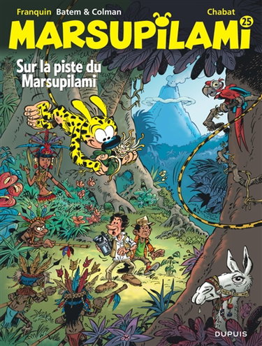 Couverture de Marsupilami. Vol. 25. Sur la piste du Marsupilami