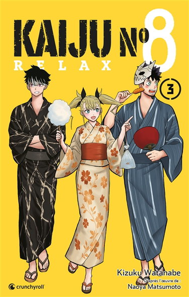 Couverture de Kaiju n° 8 : relax. Vol. 3
