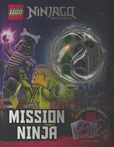 Couverture de Lego Ninjago : masters of Spinjitzu. Mission ninja