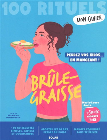 Couverture de Brûle-graisse : 100 rituels : perdez vos kilos... en mangeant !