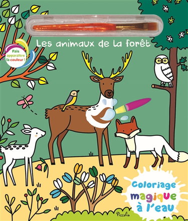 Couverture de Les animaux de la forêt