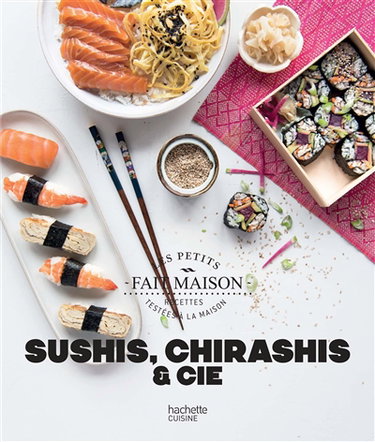 Couverture de Sushis, chirashis & Cie