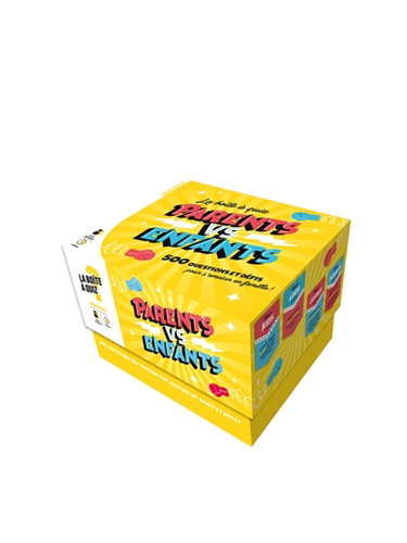 Couverture de La boîte Parents vs enfants