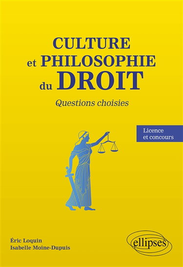 Couverture de Culture et philosophie du droit : questions choisies : licence et concours