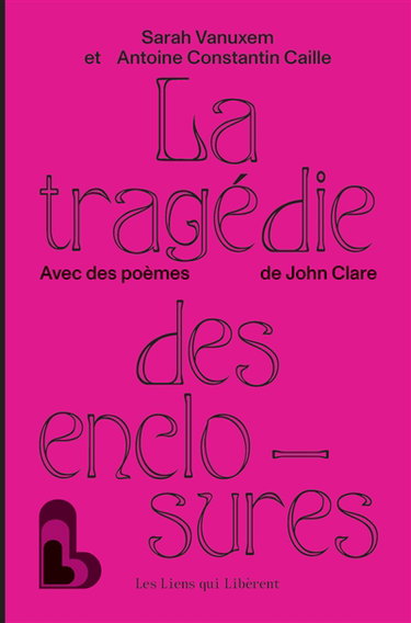 Couverture de La tragédie des enclosures