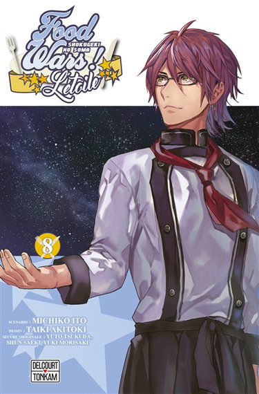 Couverture de Food wars. Vol. 8. Shokugeki no Sôma : l'étoile. Vol. 8