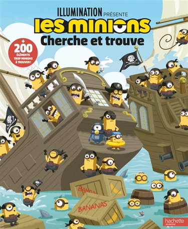 Couverture de Les Minions : cherche et trouve