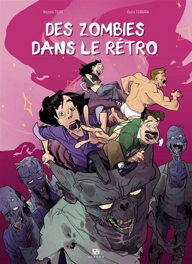 Couverture de Des zombies dans le rétro