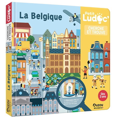 Couverture de La Belgique : cherche et trouve