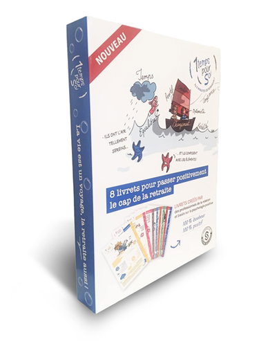 Couverture de 1 temps pour soi : 8 livrets pour passer positivement le cap de la retraite