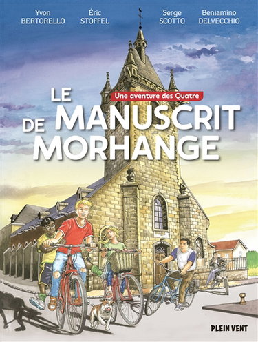 Couverture de Une aventure des quatre. Le manuscrit de Morhange